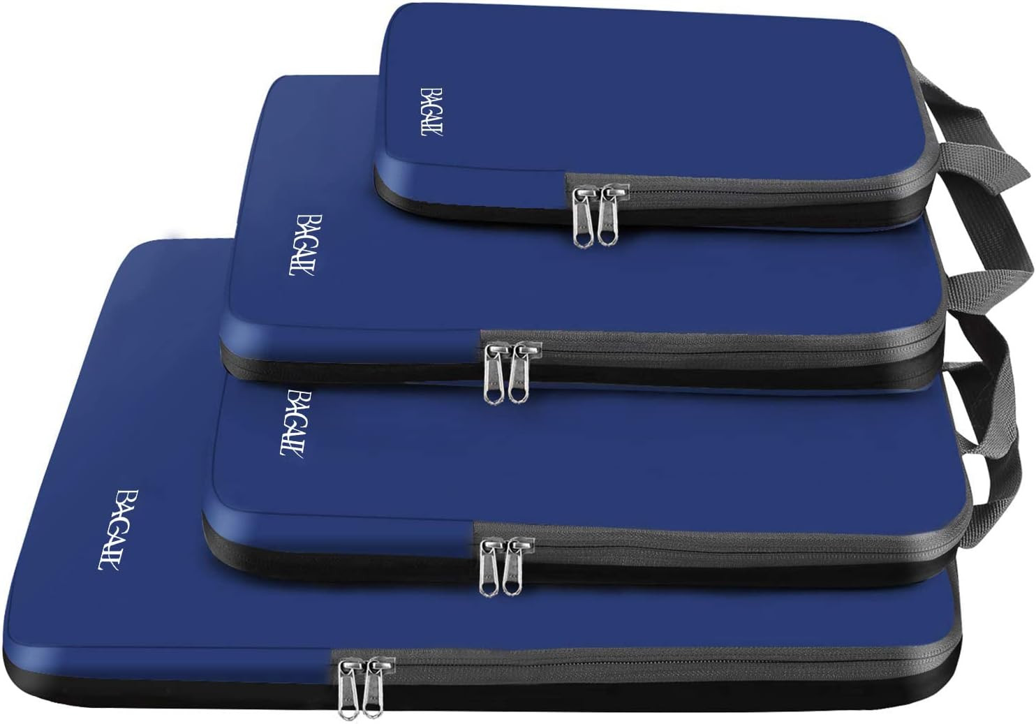 BAGAIL 4 Set/6 Set/8 Set Compression Packing Cubes Travel Accessories Expandable Packing Organize... | Amazon (US)