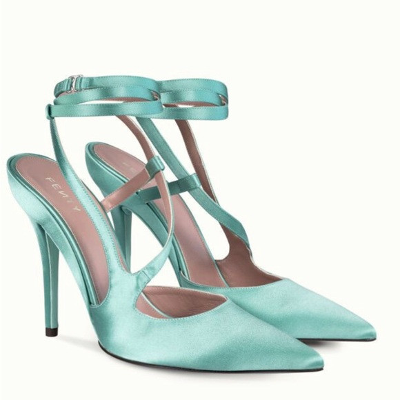 Fenty mint green shoes | Poshmark