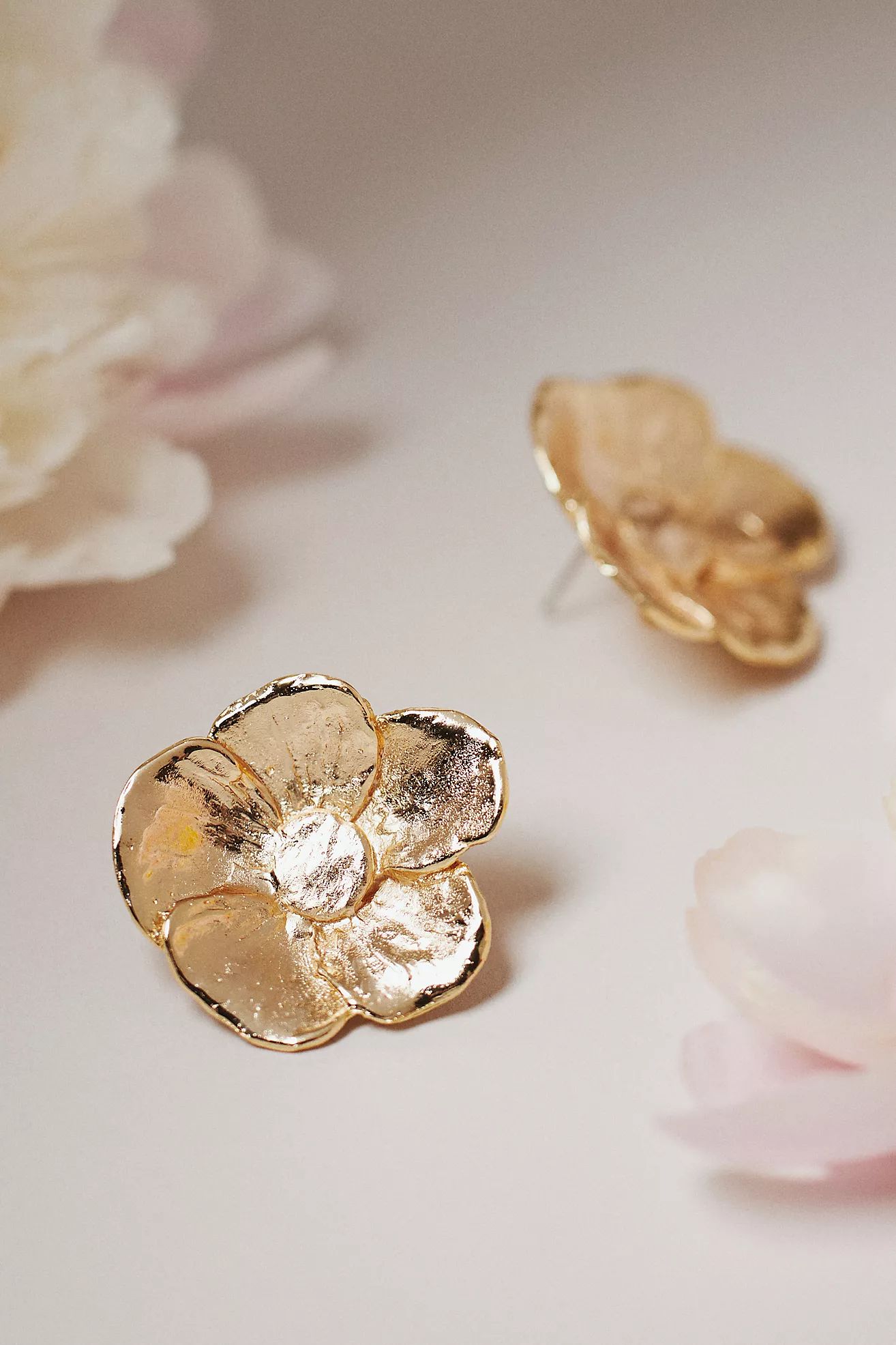 French Floral Post Earrings | Anthropologie (US)