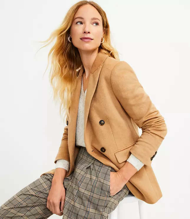 Double Breasted Blazer | LOFT