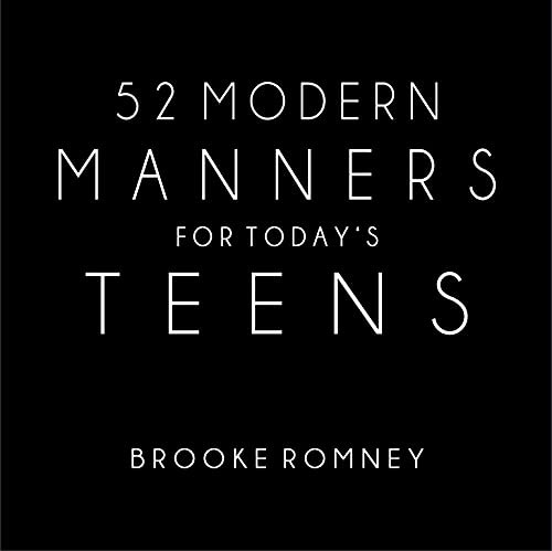 52 Modern Manners For Today's Teens Volume 1 | Amazon (US)