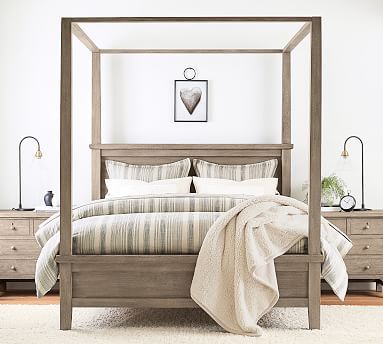 Farmhouse Canopy Bed | Pottery Barn (US)