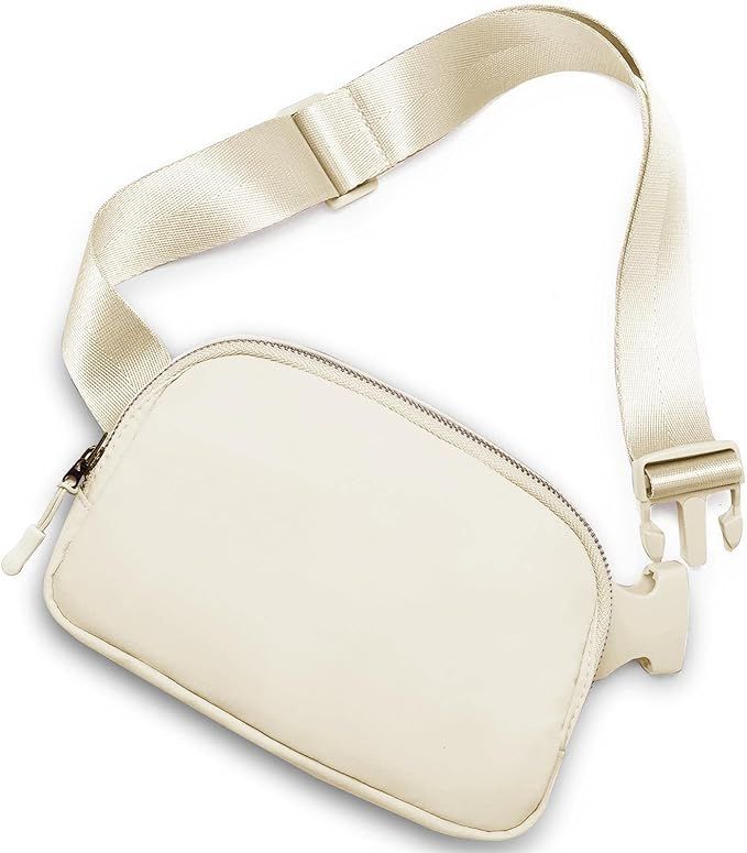 Belt Bag, Fanny Pack, Everywhere Belt Bag,40 Inch Adjustable Strap,Belt Bag for Women and Men,Wat... | Amazon (US)