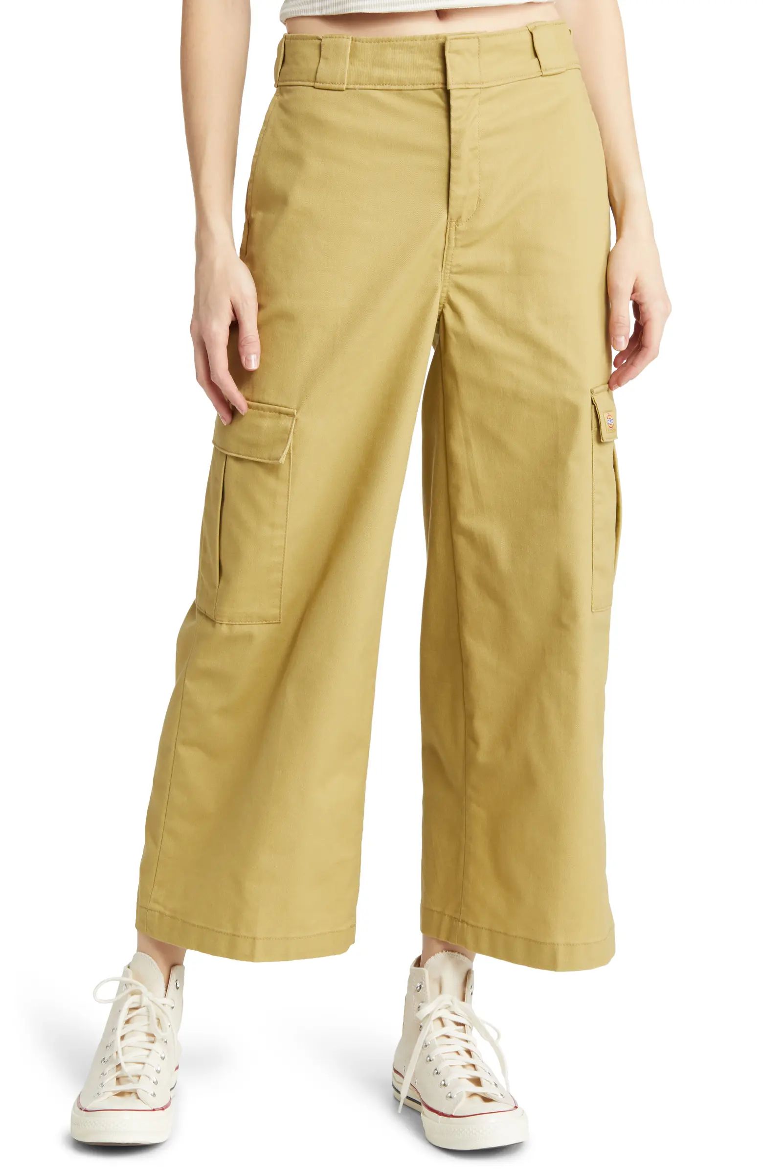 Crop Wide Leg Cargo Pants | Nordstrom