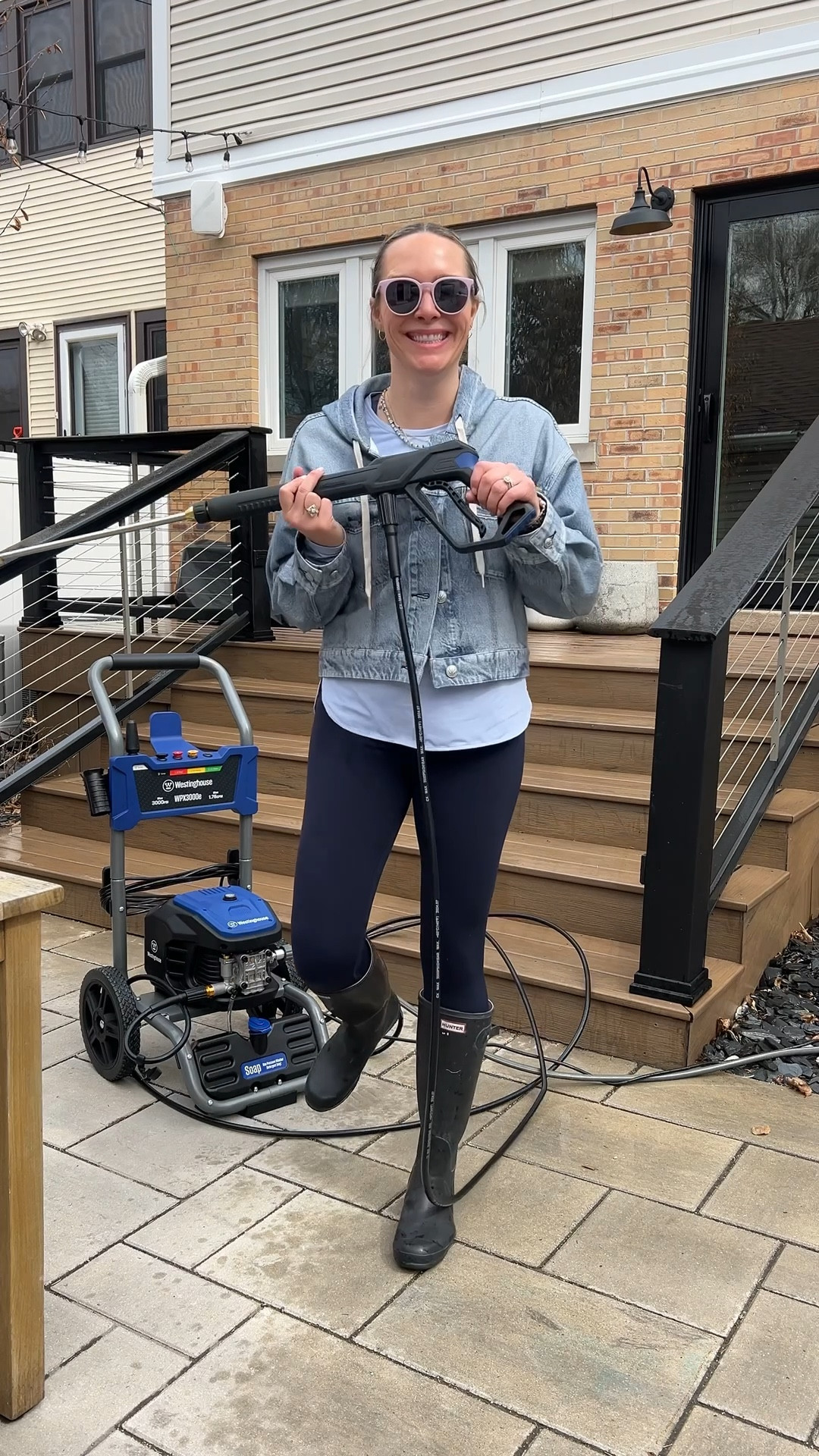 From cleaning cushions and rugs to getting winter salt off of our deck, a pressure washer is a homeowner must! I got this one from @Loweshomeimprovement. #ad #Lowespartner

#LTKHome #LTKSeasonal #LTKSaleAlert