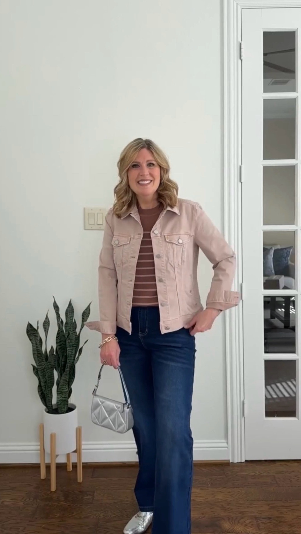 🚨 Amazon's Big Spring Sale is live 3/25–3/31!! 🎉

🚨 AND Target's spring sale runs 3/25–3/27!! 🎉

Had SO much fun styling this adorable short-sleeve sweater from Amazon. Runs tts. Comes in 35 colors/patterns! However, I LOVE this dusky pink/light pink color.😍

Jeans - Amazon Sidefeel. Oh so comfy. Runs snug. Size up one. 

Pink denim jacket: linking a similar one from Amazon.⬇️

Linking several options for belts as well.🥰

#LTKWatchNow #LTKFindsUnder50 #LTKShoeCrush #LTKFindsUnder100 #LTKStyleTip #LTKItBag 

#LTKMidsize #LTKootd #LTKSaleAlert #LTKWorkwear #LTKSeasonal #LTKTravel #LTKOver40