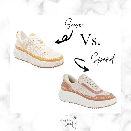 Another Save vs. Spend today with these look alike sneakers!

#LTKshoecrush