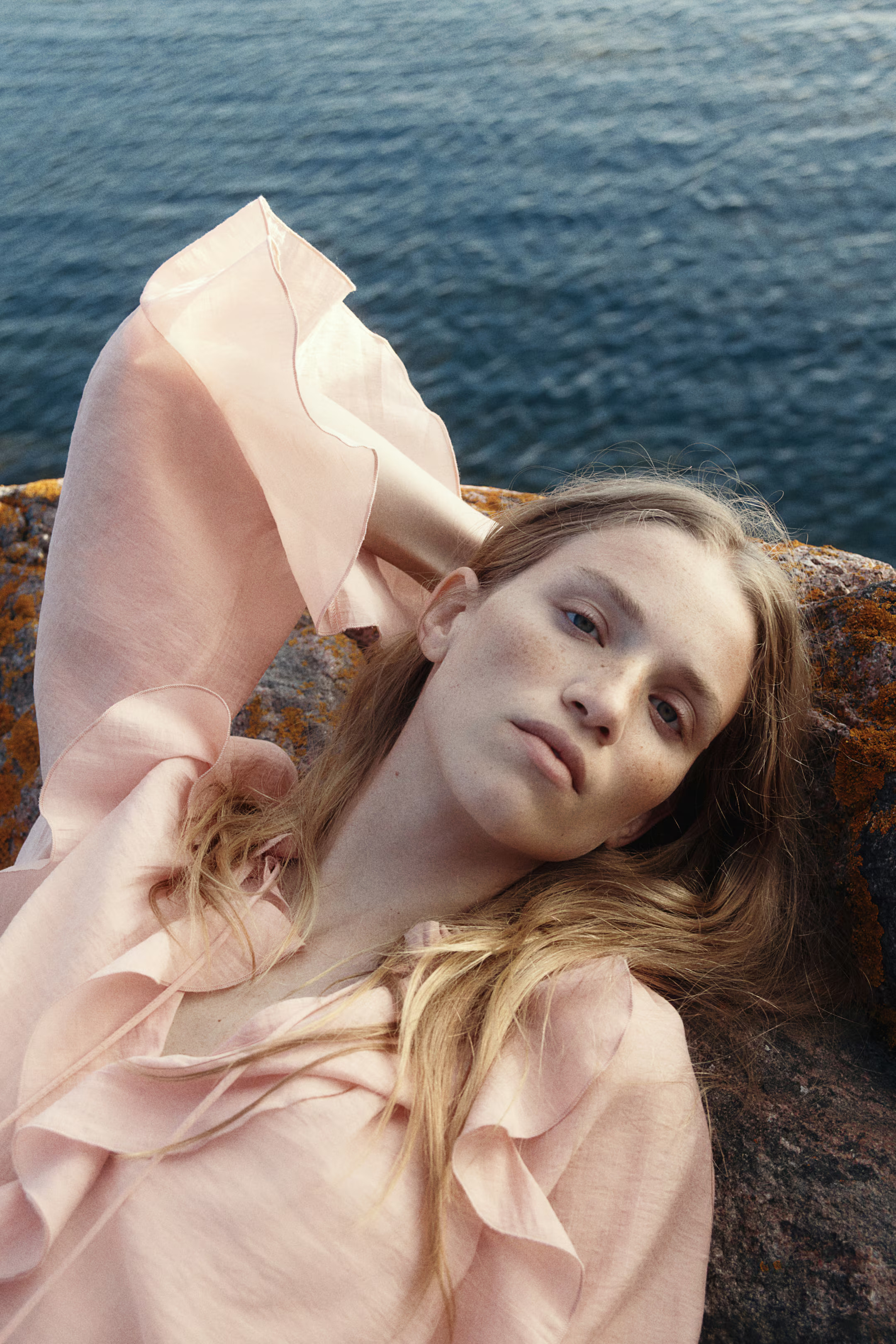 Flounce-Trimmed Dress | H&M (US + CA)