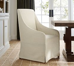 York Slipcovered Dining Chair | Pottery Barn (US)