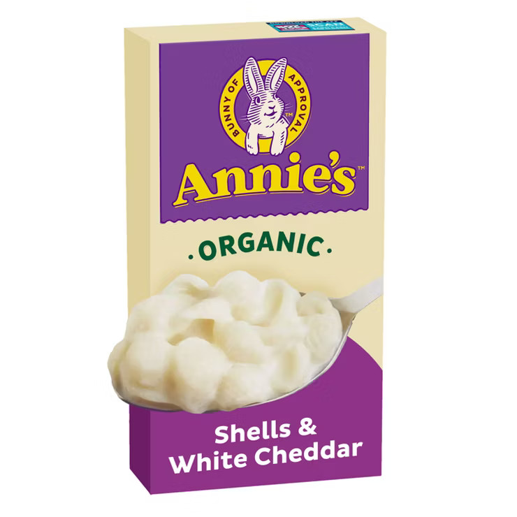 Annie's Organic Shells & White Cheddar Macaroni & Cheese - 6oz | Target
