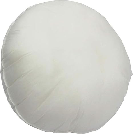 16 inch Round Pillow Insert Sham Square Form Polyester Premium Stuffer, Standard / White -Good fo... | Amazon (US)