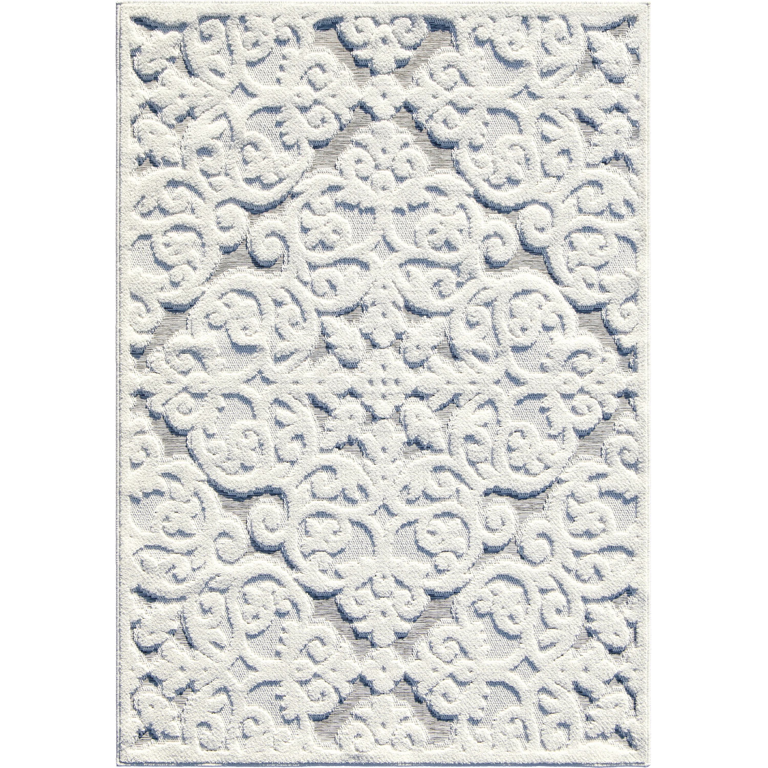 My Texas House Elaine, Natural Grey, Indoor/Outdoor, Area Rug, 5' x 7' | Walmart (US)