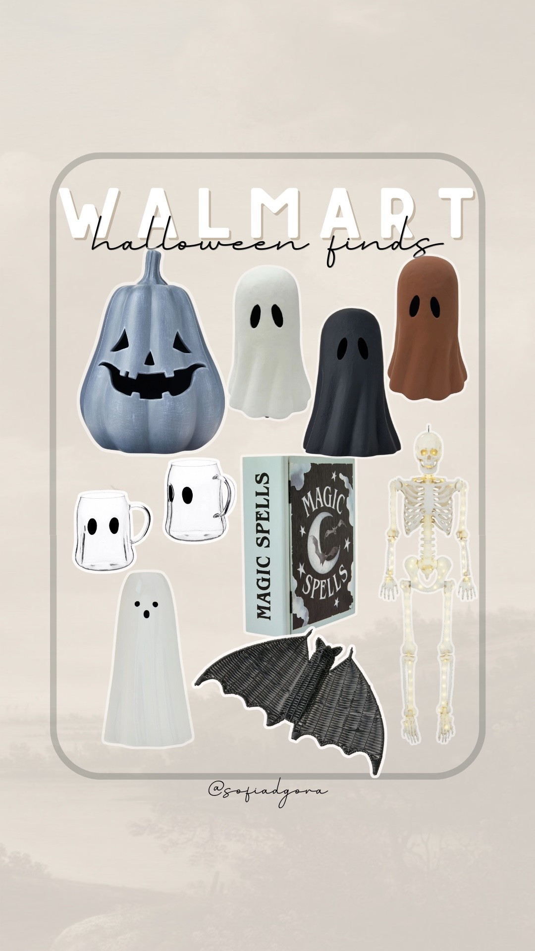 Spooky season is here, and Walmart did not disappoint with their Halloween finds this year! 🎃 From cozy ghost mugs 👻 to chic skeleton décor 🦴 and that viral wicker bat 🦇 — these pieces are perfect for your fall decorating.✨ Tap to shop these affordable and trendy Walmart Halloween must-haves before they sell out! #WalmartHalloween #HalloweenDecor #LTKHome #LTKSeasonal #FallDecor #LTKFinds #LTKSeasonalDecor #WalmartFinds 

#LTKHome #LTKSeasonal #LTKFindsUnder50
