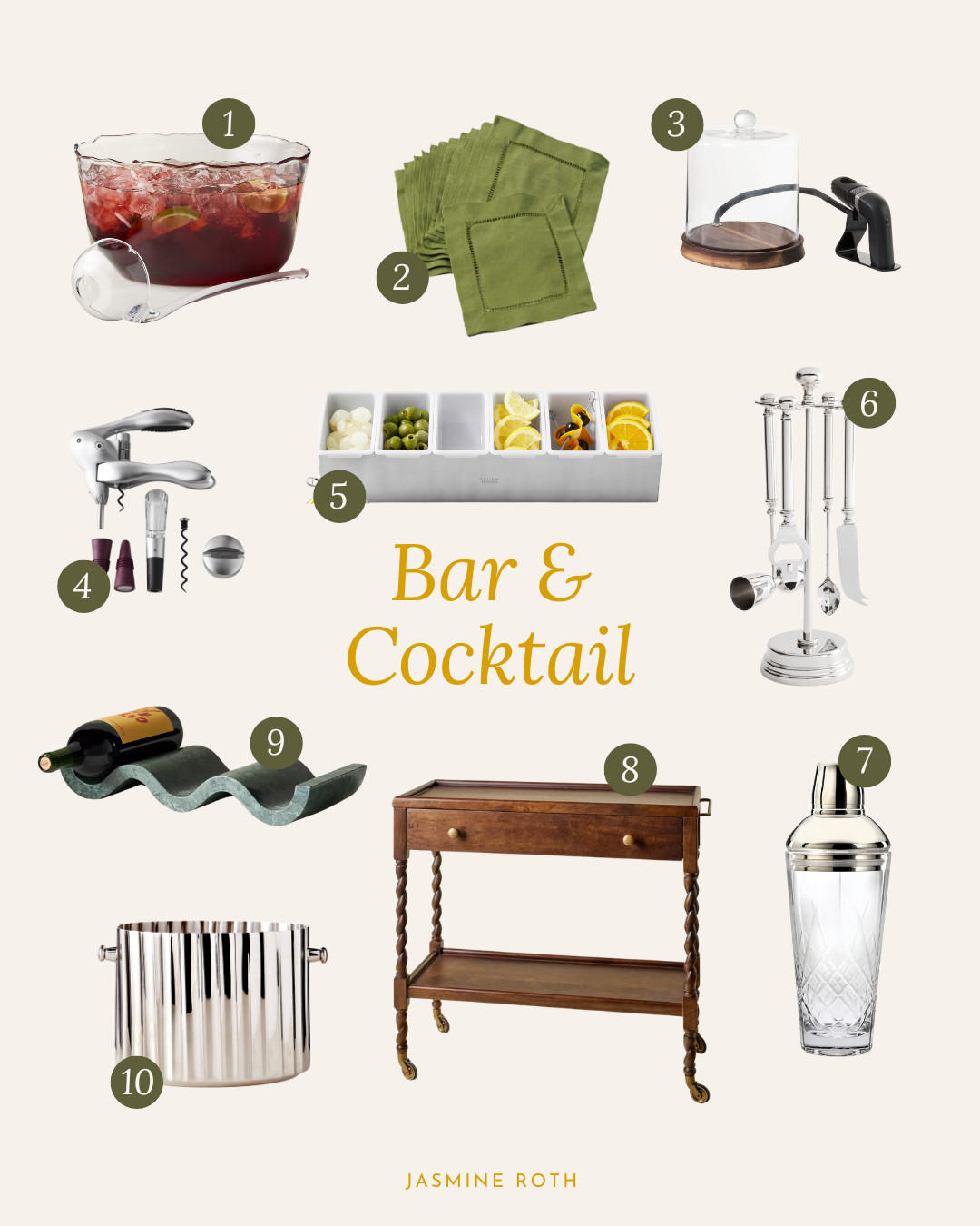 Dinner Party Bar & Cocktail Essentials 

 #LTKU #LTKHome #LTKParties