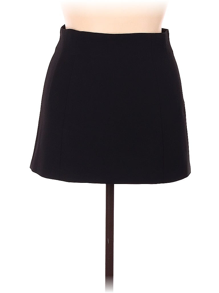 Zara Solid Black Casual Skirt Size XXL - 60% off | thredUP