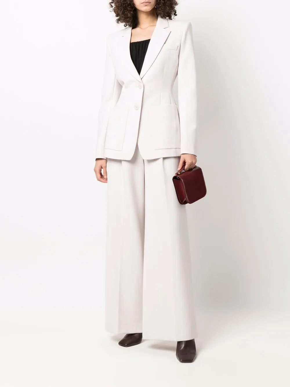 Dorothee Schumacher single-breasted Blazer - Farfetch | Farfetch Global