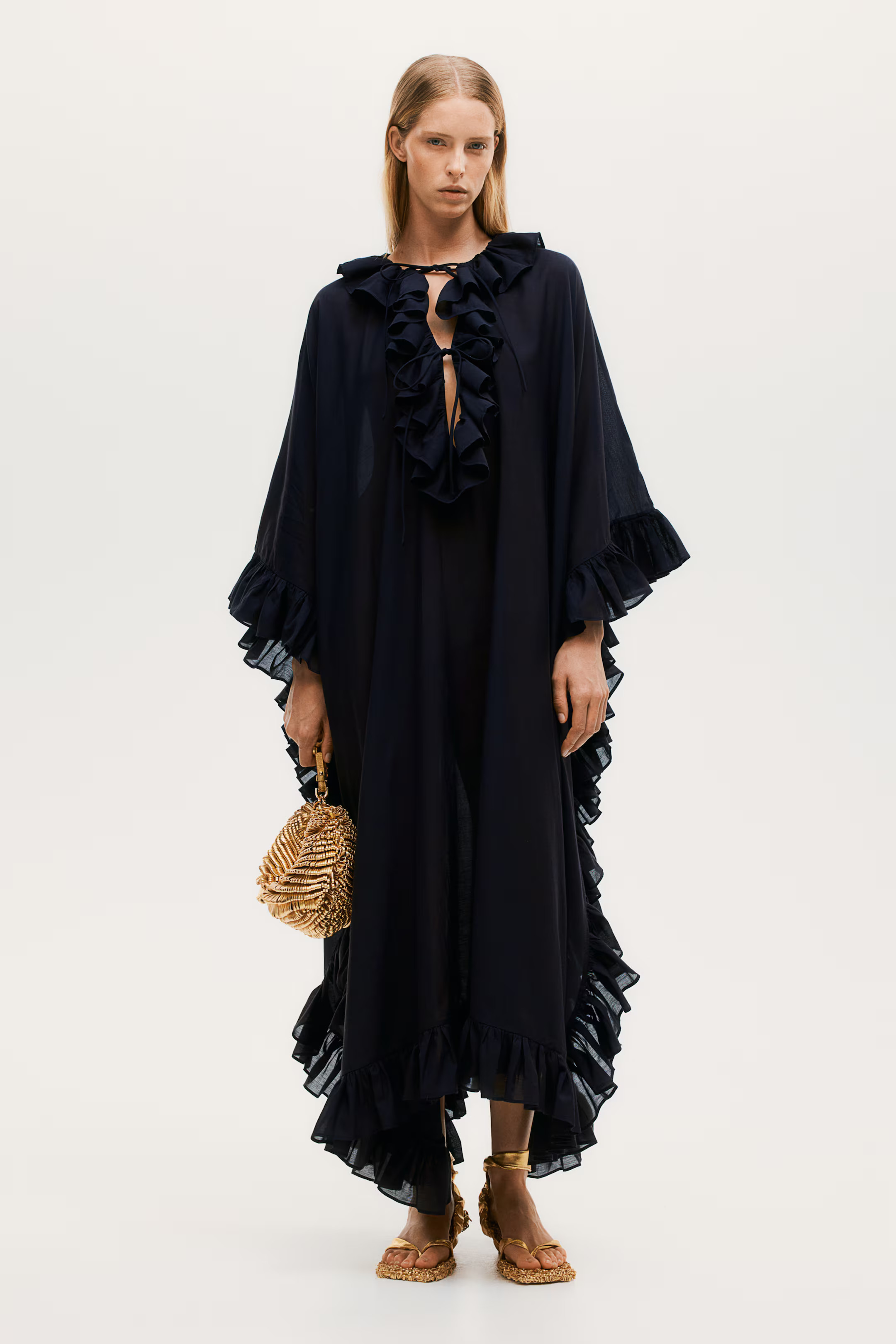 Ruffled Kaftan Dress | H&M (US + CA)