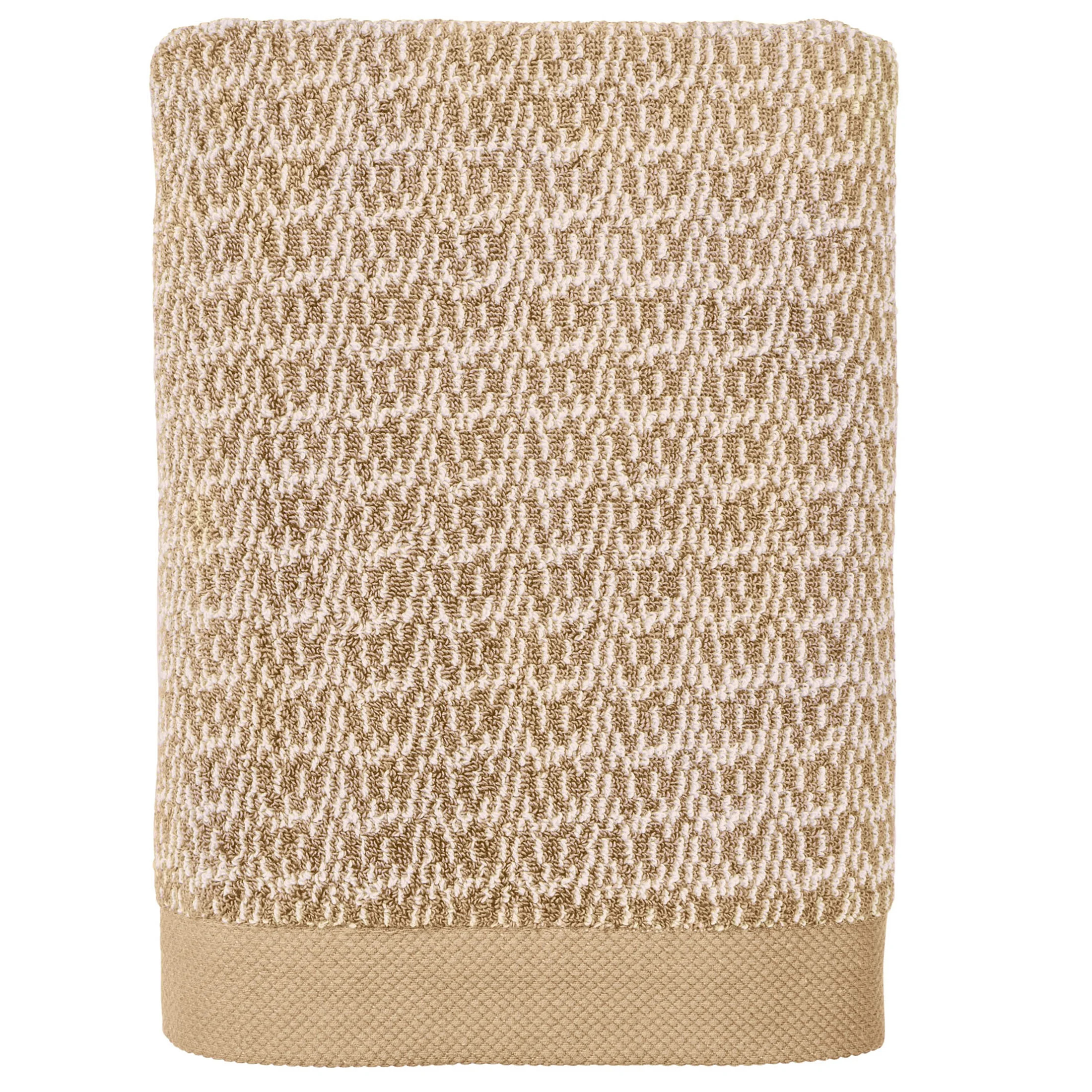 Better Homes & Gardens Signature Soft Mélange Bath Towel, Almond Biscuit | Walmart (US)
