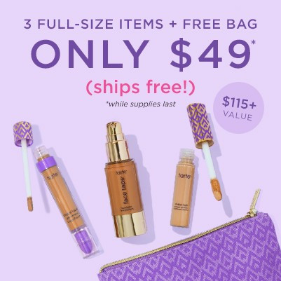 3 for $49* code: SHAPETAPE



new shades



SHIPS FREE! | tarte cosmetics (Global)