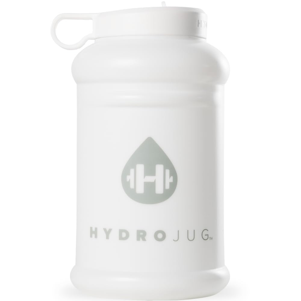 HydroJug Half Gallon Water Bottle 73oz - Refillable, Reusable Jug With Carry Handle - Leakproof G... | Amazon (US)