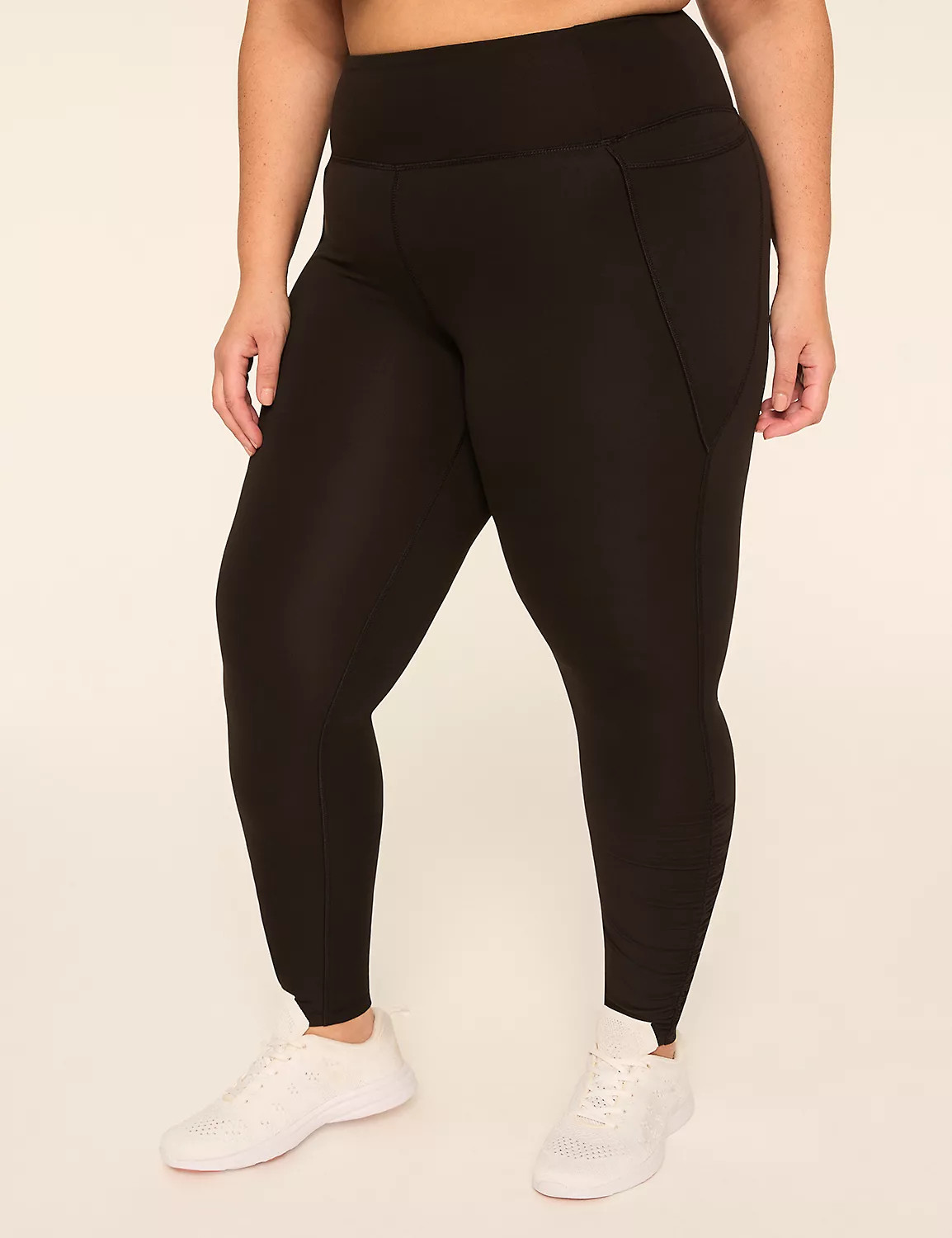 LIVI High-Rise LIVI Soft Ruched 7/8 Legging | Lane Bryant (US)