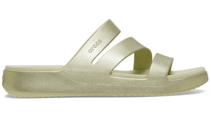 Getaway Strappy Metallic Sandal | Crocs (US)