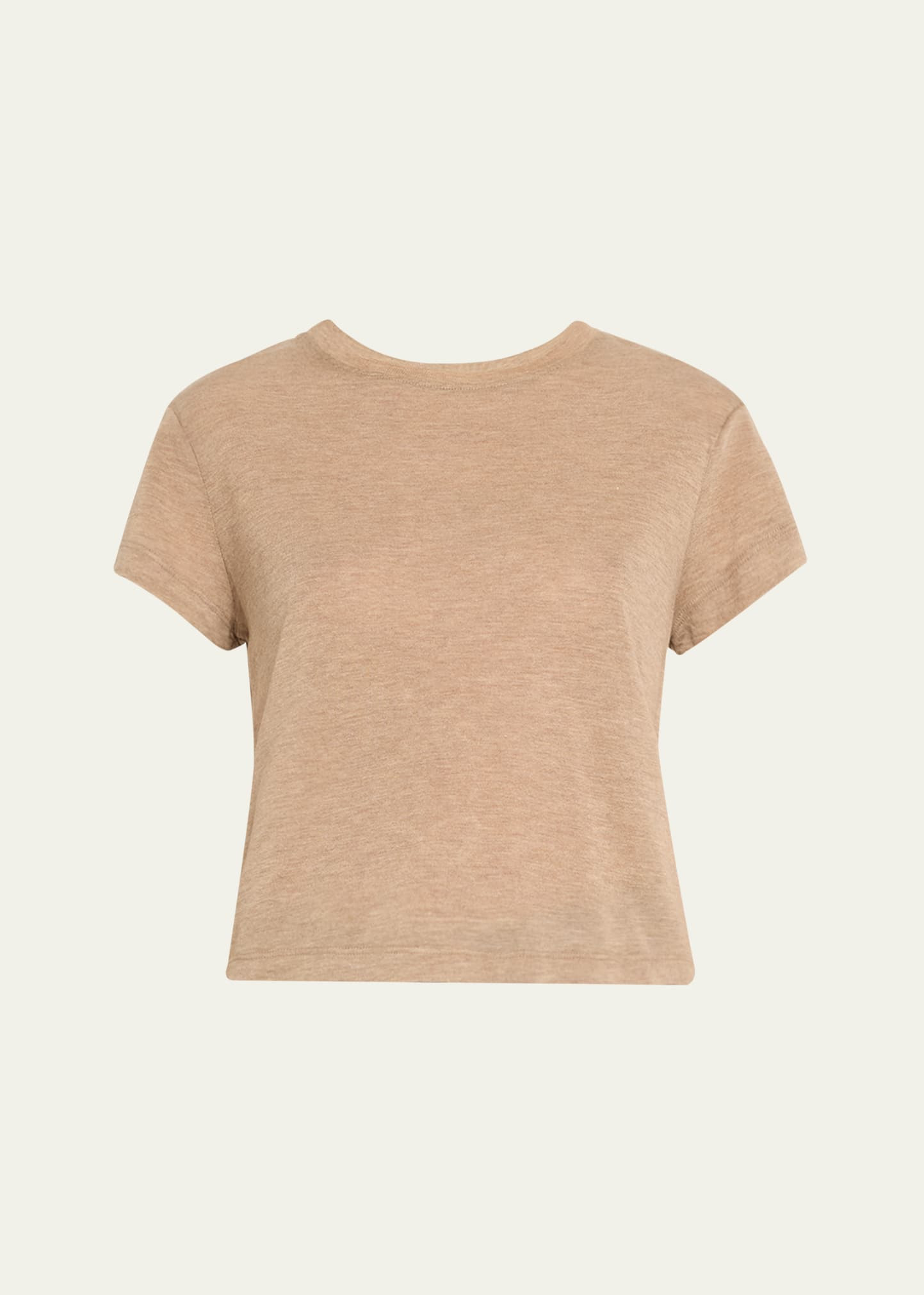 AGOLDE Adine Shrunken Crewneck Tee | Bergdorf Goodman