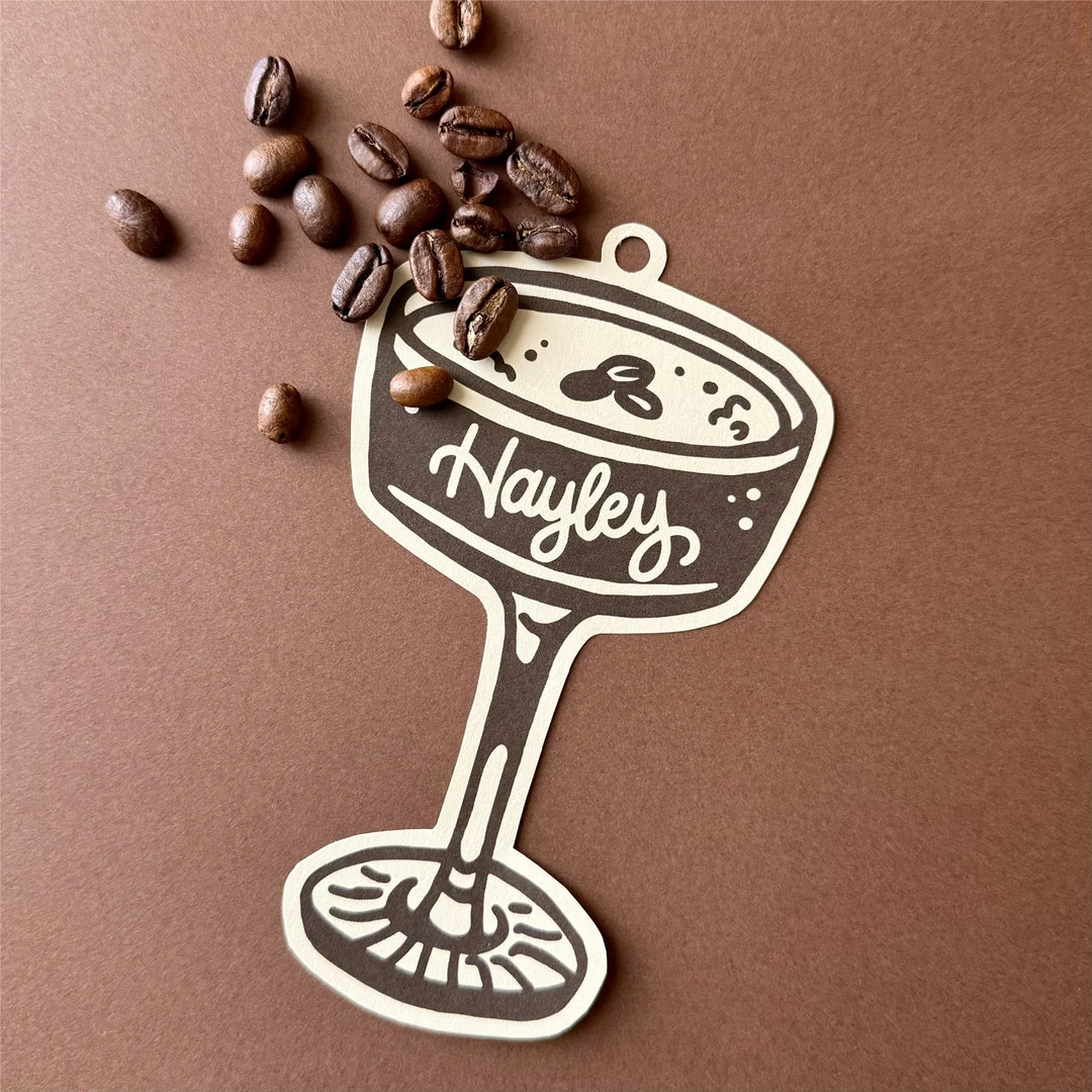 That's That Me Espresso, Bridesmaid Name Tag, Gift Tag, Bachelorette Proposal, Espresso Martini, ... | Etsy (US)