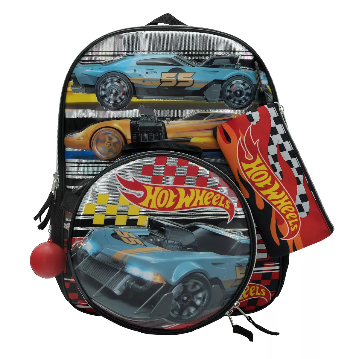5-Piece Hot Wheels Backpack Set | Kohl's