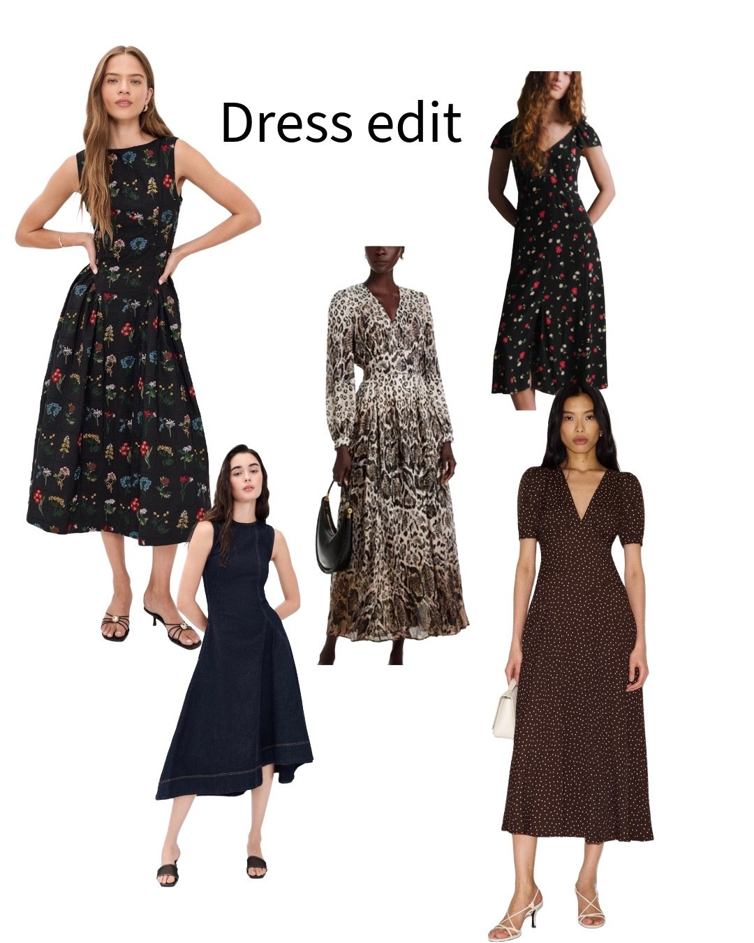 Dresses for summer! These are the ones I have my eye on. Do you have a favorite? #dresses #dressedit #mididress #summerdress

#LTKSeasonal