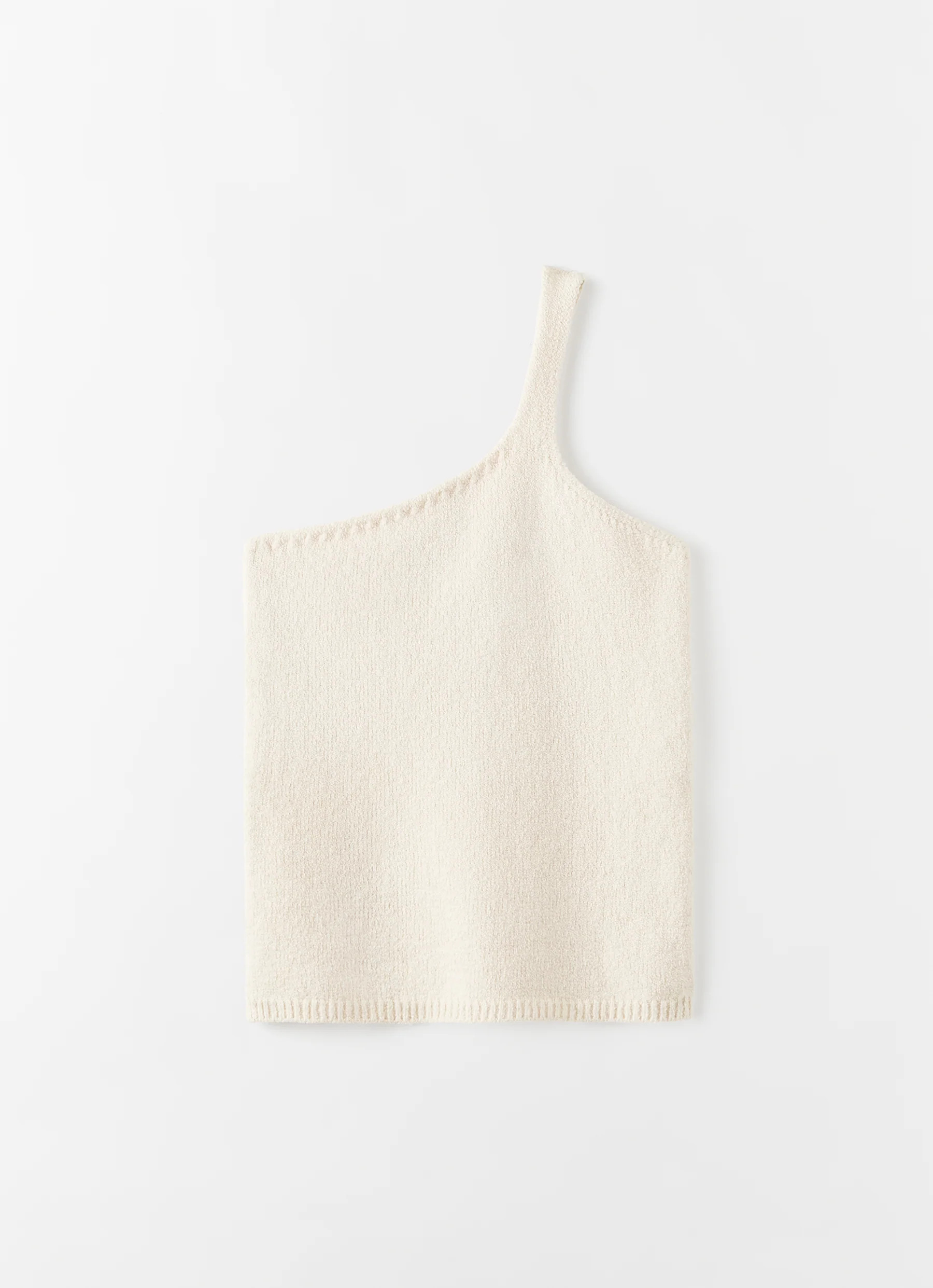 Una One-Shoulder Top, shell | Almada Label