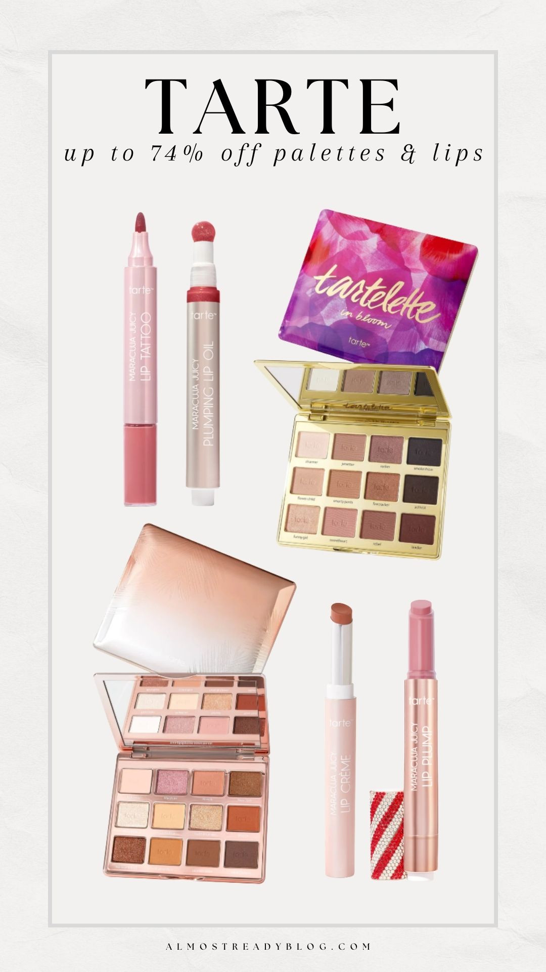 Tarte is having an up to 74% off sale on palettes & lips right now!! Order now to get in time for Christmas! 🩶

sale alert, watchnow, tarte, lip gloss, eyeshadow, marcuja juicy lip, makeup routine, amanda west 

 #LTKSaleAlert #LTKFindsUnder100 #LTKBeauty