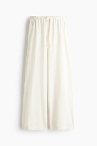H & M - Baumwollhose mit Kordelzug - Weiß - Damen | H&M (DE, AT, CH, NL, FI)