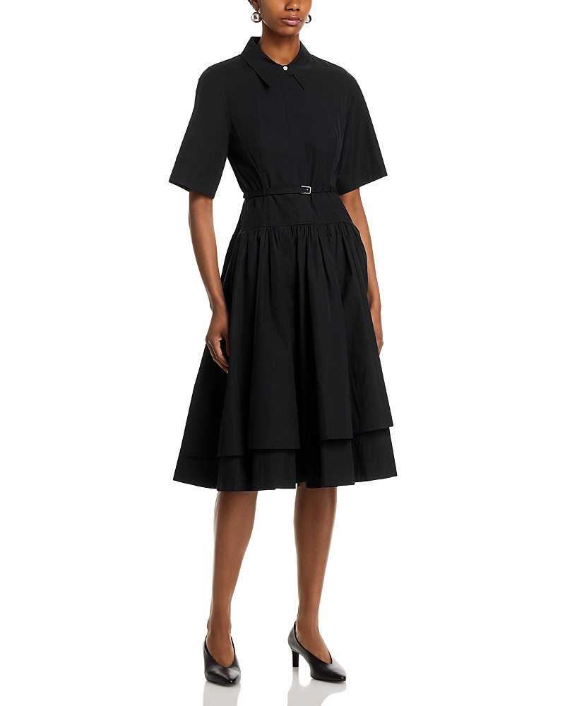Co Short Sleeve Belted Dress | Bloomingdale's (US)