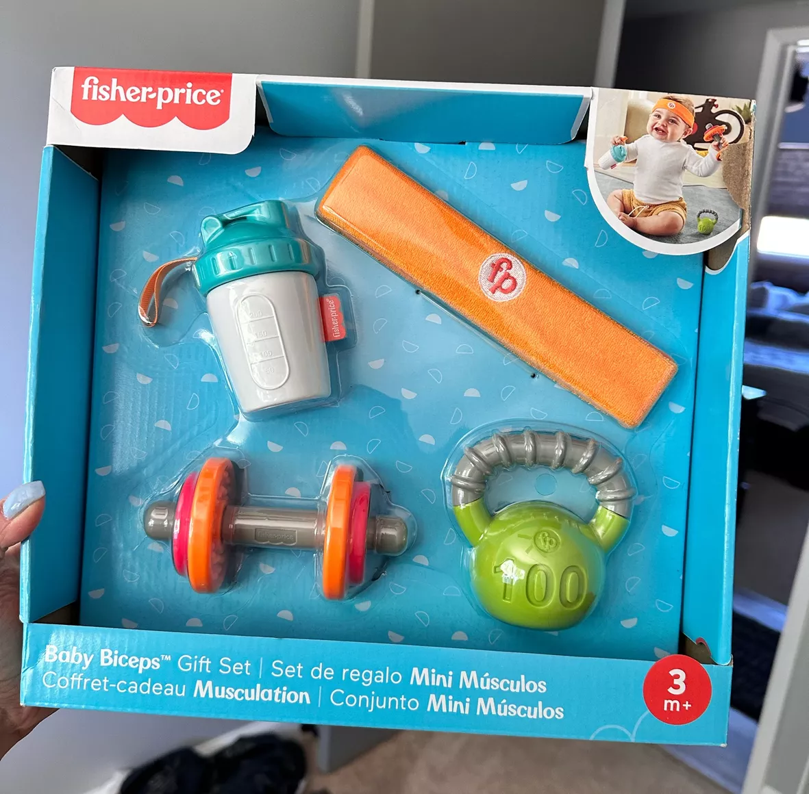  Fisher-Price Baby Teething & Rattle Toys Baby Biceps