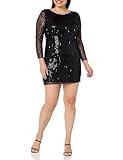 AVENUE Women's Plus Size Dress Nouveau Nights, Black | Amazon (US)