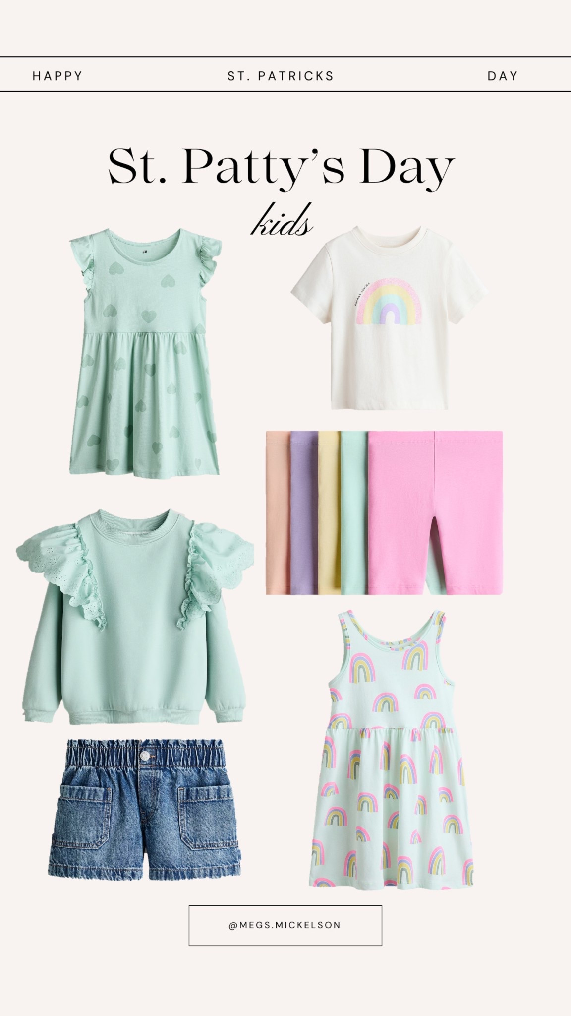 H&M kids has some adorable options for girls this St. Patrick’s Day!! 

#LTKSpringSale #LTKKids