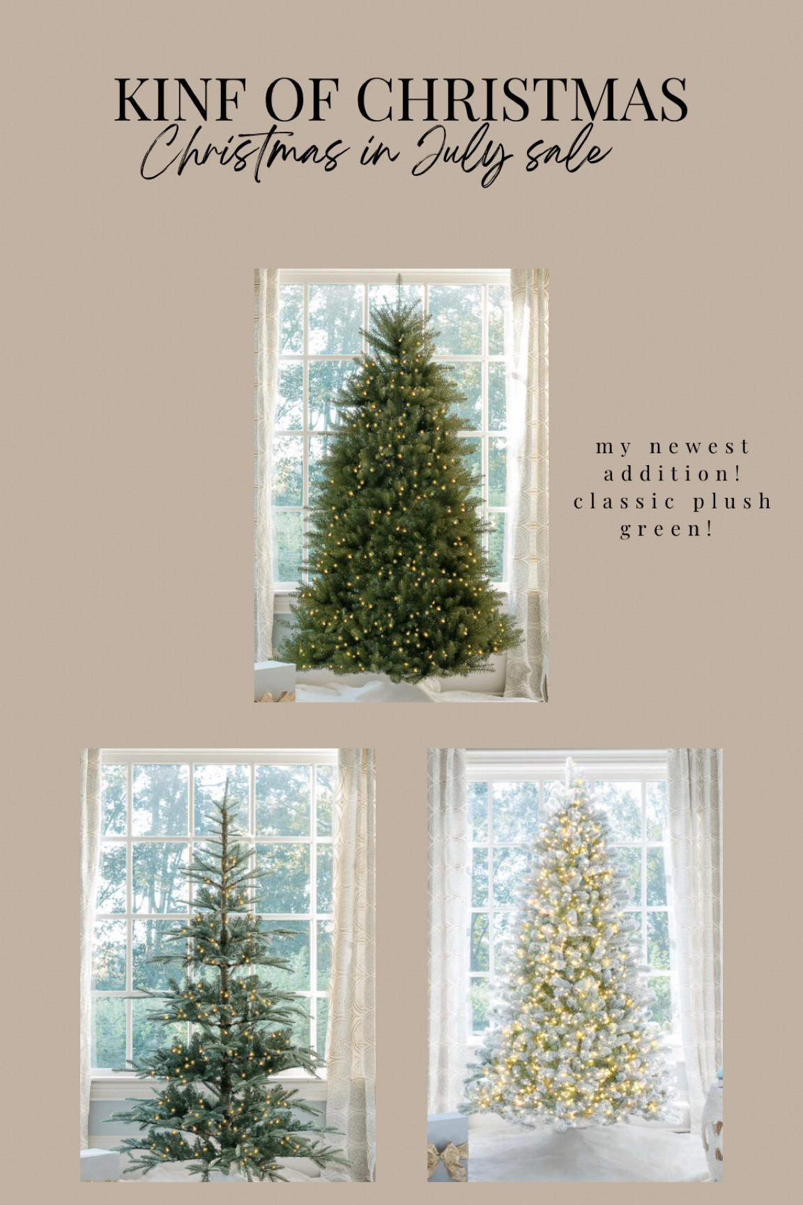 King of Christmas trees I own and LOVE! Christmas in July 50% off sale code JULY10🎄⭐️

#LTKSeasonal
