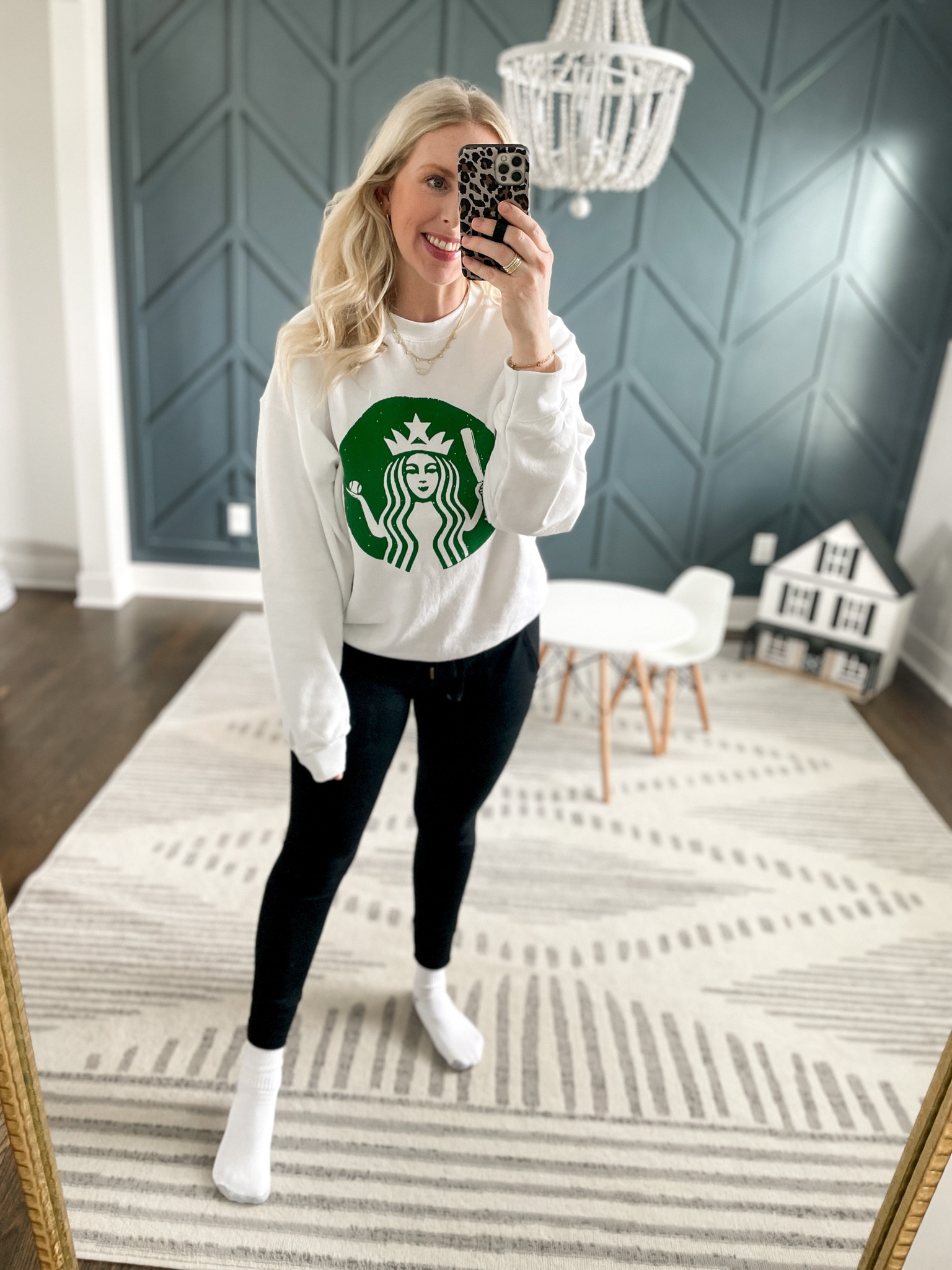 Baseball sweatshirt, Starbucks sweatshirt, Jane

#LTKunder50 #LTKsalealert