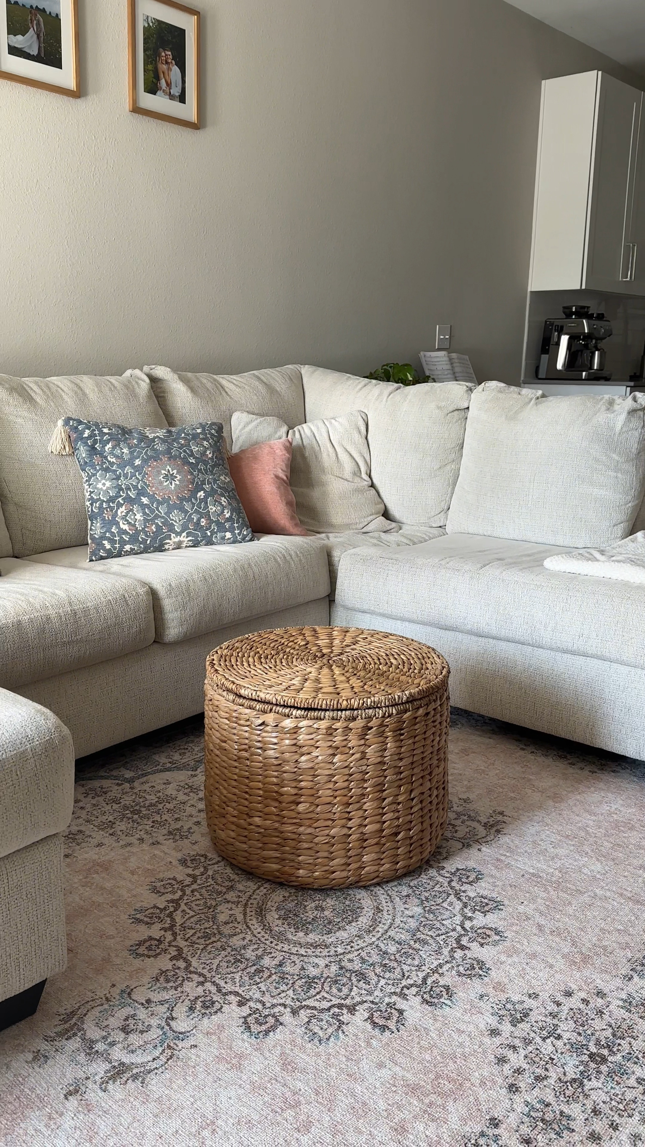 cozy coastal coffee table ☕️✨ I love it!! from target and under $100 🤪 

#LTKhome #LTKfindsunder100