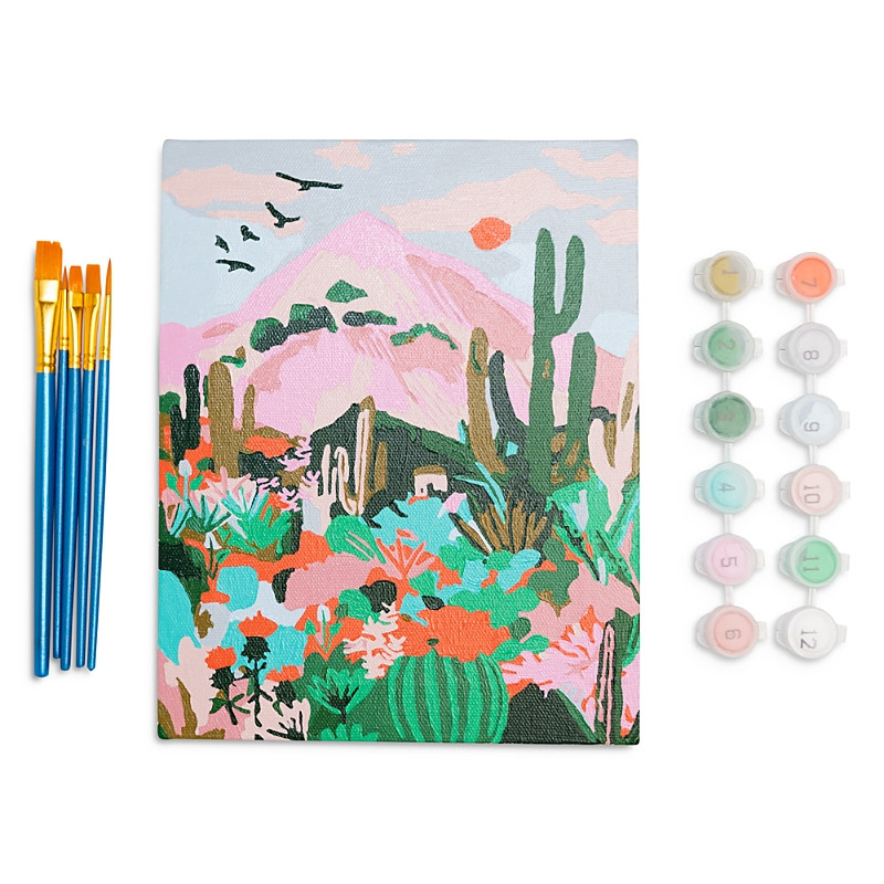 Paint Anywhere Cactus Mini Paint By Numbers Kit | Bloomingdale's (US)