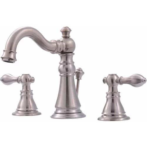 Ultra Faucets UF55113 2-Handle Brushed Nickel Lavatory Faucet with Pop-Up Drain | Walmart (US)