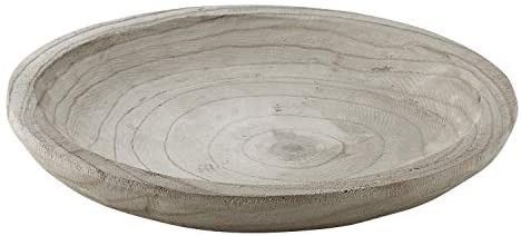 Santa Barbara Design Studio Table Sugar Hand Carved Paulownia Wood Serving Bowl, Large, Grey | Amazon (US)