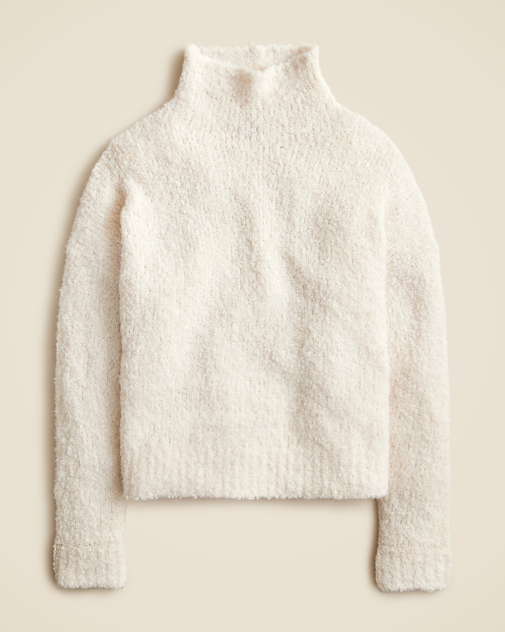 Turtleneck sweater in bouclé yarn | J. Crew US