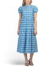 All Over Floral Quarter Button Maxi Shirt Dress | Casual Dresses  | Marshalls | Marshalls
