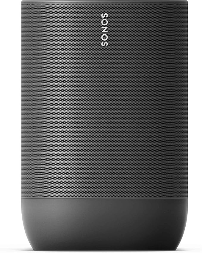 Sonos Move - Battery-powered Smart Speaker, Wi-Fi and Bluetooth with Alexa built-in - Black​​... | Amazon (US)