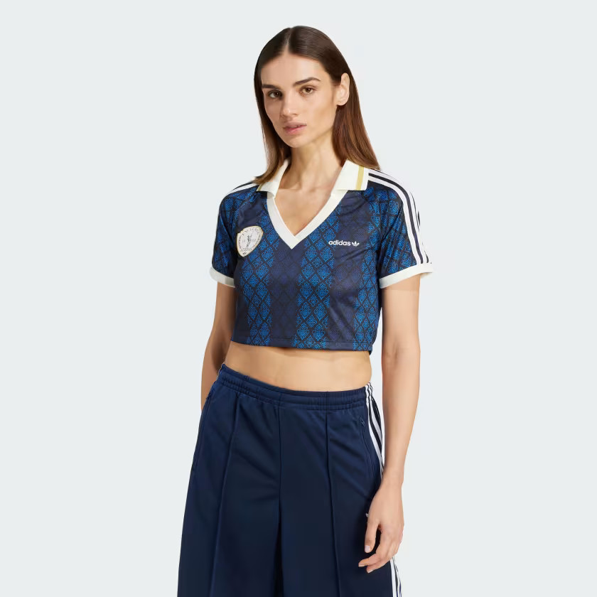 adidas Originals Retro Sports Cricket-inspired Cropped Jersey | adidas (US)