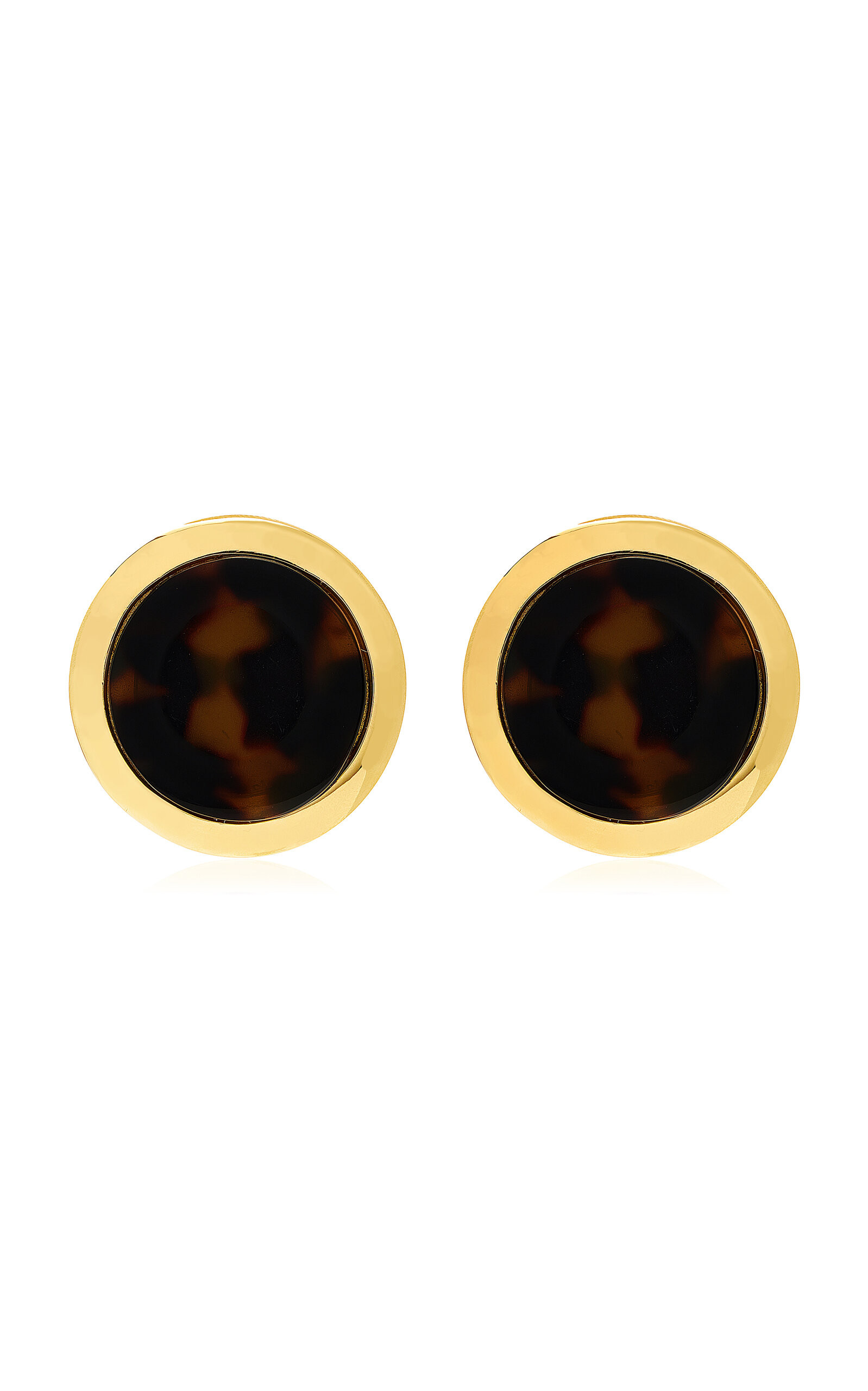 Exclusive Gold-Tone Tortoishell Earrings | Moda Operandi (Global)