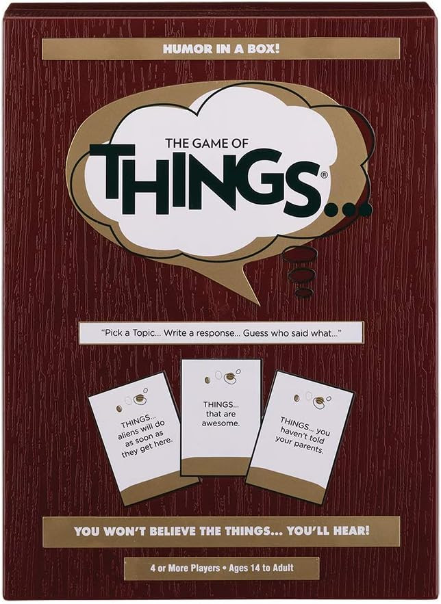 Game of Things... 2nd Edition - You Won't Believe The Things... You'll Hear! - Hilarious Party Ga... | Amazon (US)