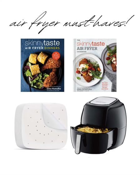 This is my favorite air fryer, the Go-Wise 7 quart. It’s inexpensive and powerful!! I wrote both of these healthy air fryer cookbooks both on sale for under $15! And air fryer parchment paper is a must for easy clean up and to prevent sticking! 

#LTKfindsunder50 #LTKsalealert #LTKMostLoved